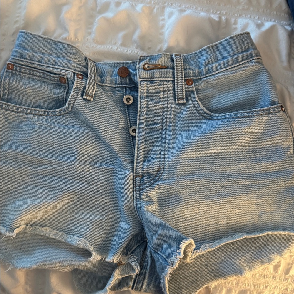 Madewell relaxed denim shorts